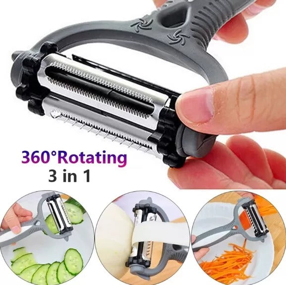 3 in 1 Vegetable and Fruit Peeler