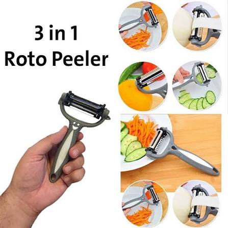 3 in 1 Vegetable and Fruit Peeler